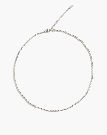 Mini Metal Beads Necklace in Gold