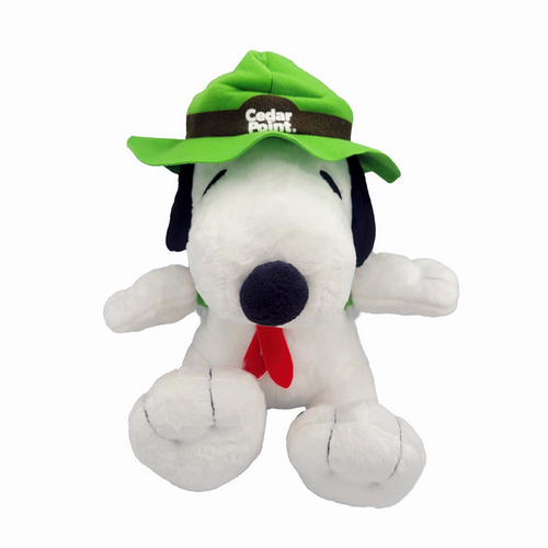 PEANUTS® Cedar Point Snoopy Beagle Scout 10" Plush