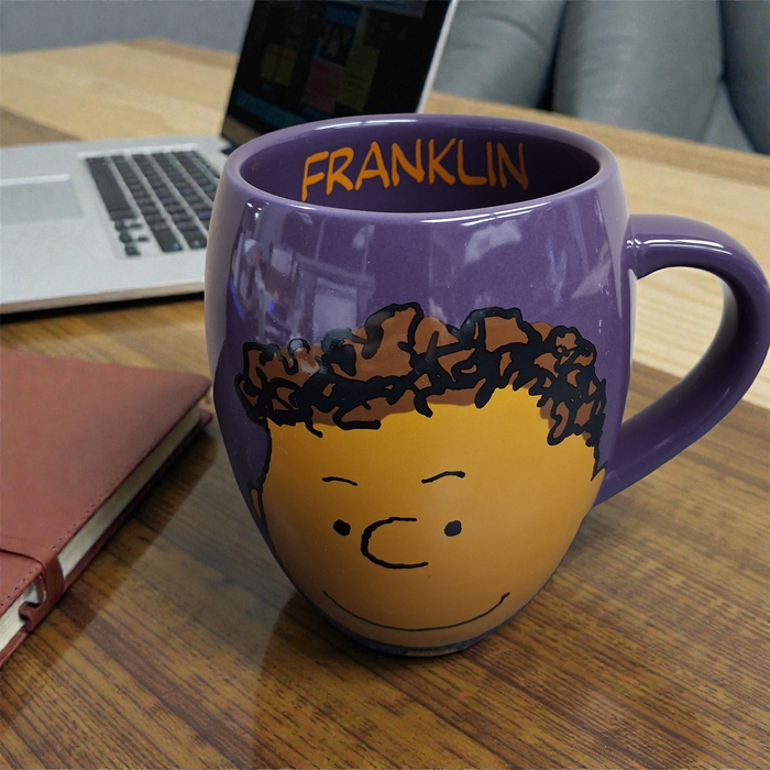 PEANUTS® FRANKLIN  BARREL MUG