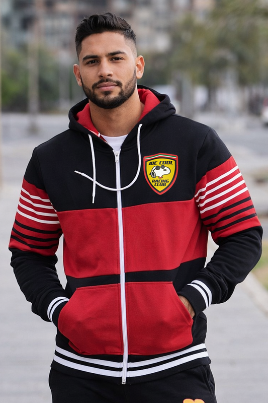 PEANUTS® JOE COOL RACING CLUB ZIPPERED HOODIE