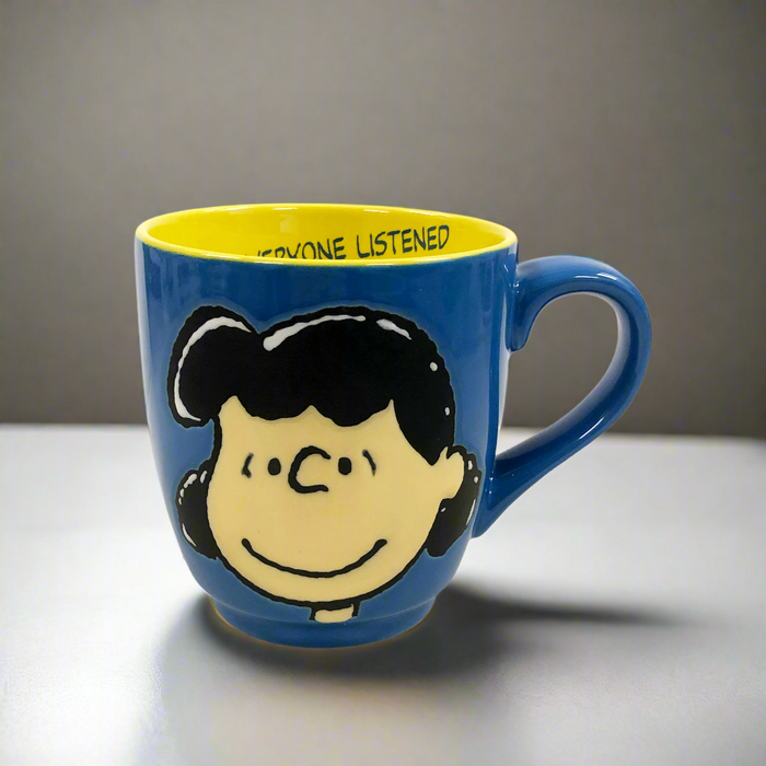 PEANUTS® Lucy 20 oz. Etched Mug
