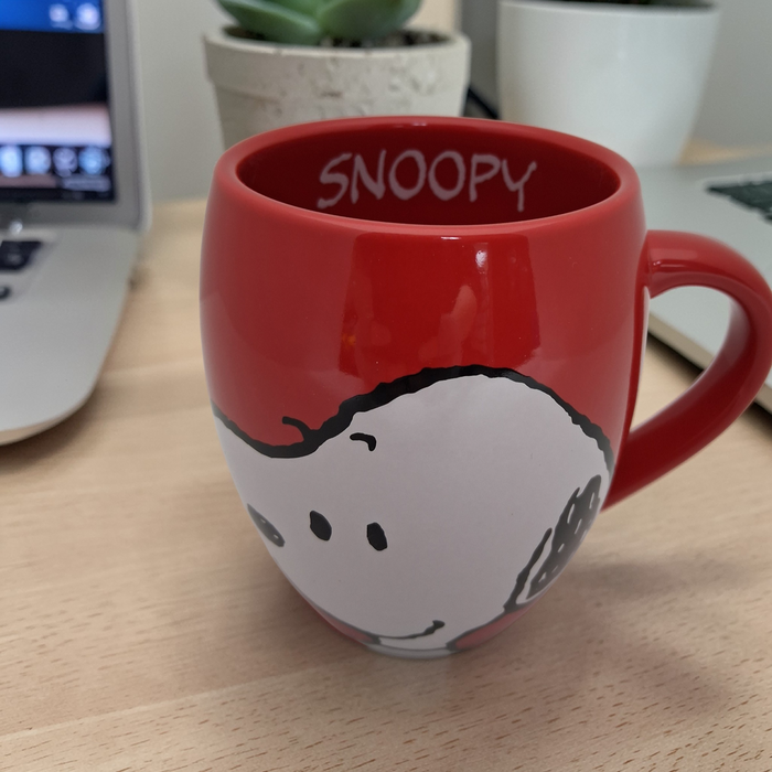 PEANUTS® SNOOPY BARREL MUG