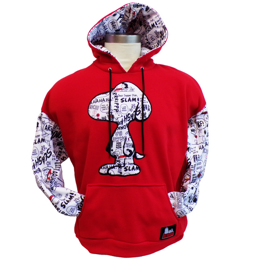 PEANUTS® Snoopy Comic Hooded Adult Sweatshirt